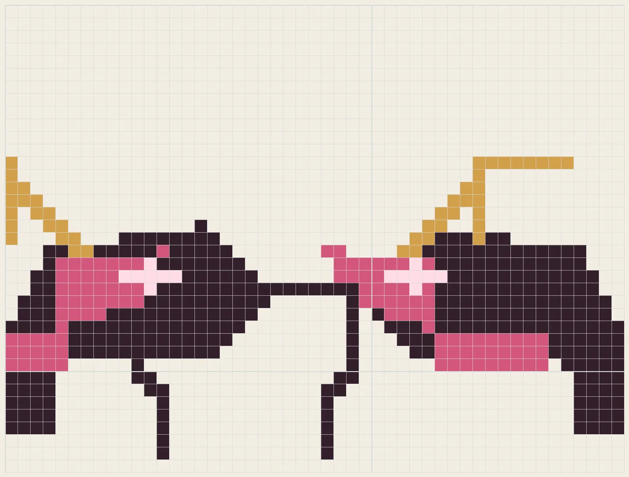 Ankle-strap heels perler bead pattern