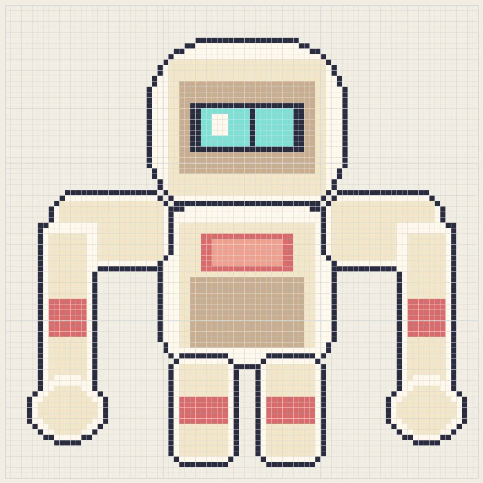 Forest wild rover perler bead pattern